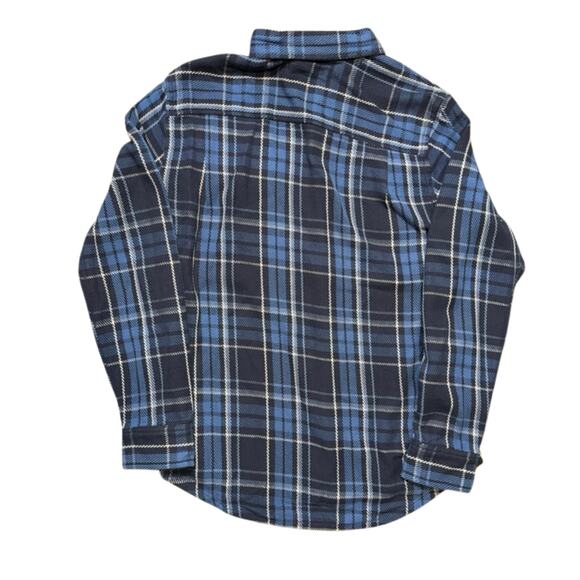 Outerknown Blanket Shirt Blue Plaid Small NWT - Picture 2 of 5